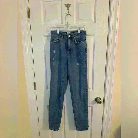 Urban Outfitters BDG mom jean size 25 blue flare - Picture 1 of 5